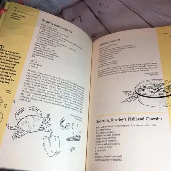 Vintage 1990 TEXAS COUNTRY REPORTER cookbook - Picture 6 of 6